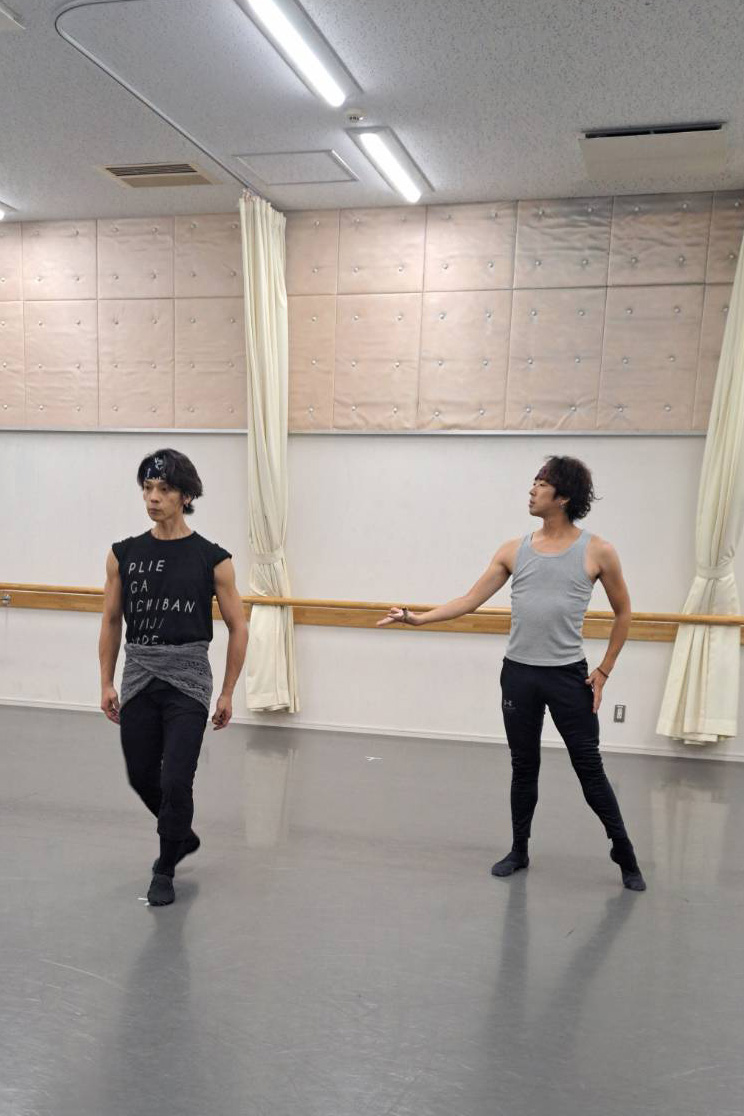 Dance for Life 篠原聖一バレエリサイタル リハーサル