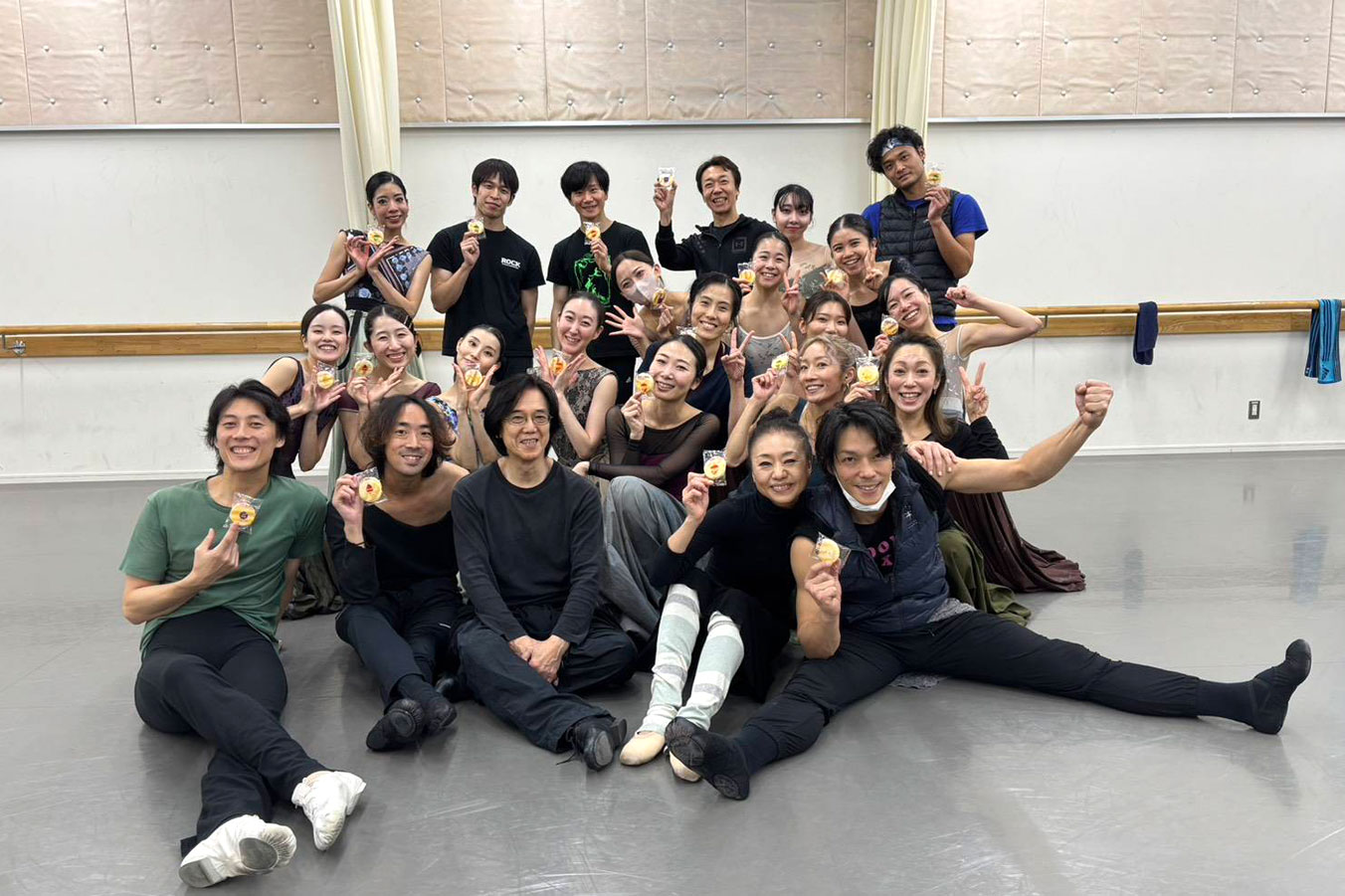 Dance for Life 篠原聖一バレエリサイタル リハーサル